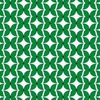 Butterfly pattern. Geometric repeated pattern. Modern design for fabric , wallpaper, wrapping paper. Green leaves shapes pattern. vector