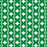 Butterfly pattern. Geometric repeated pattern. Modern design for fabric , wallpaper, wrapping paper. Green leaves shapes pattern. vector