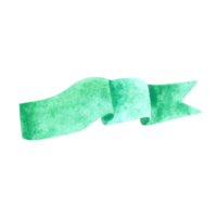 lint banner aquarel png