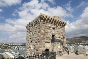 castillo de bodrum en turquía foto