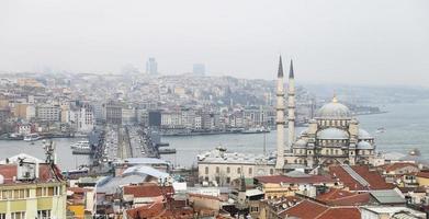 distrito de galata y karakoy en estambul foto