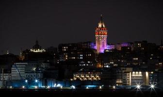 Torre de Gálata en Estambul, Turquía foto