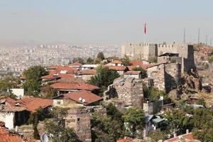 Ankara Castle in Turkey photo