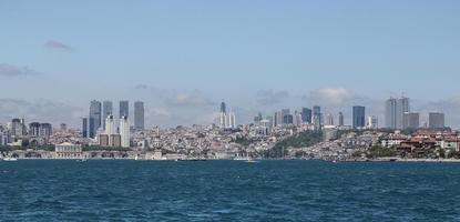 distrito de besiktas en la ciudad de estambul foto