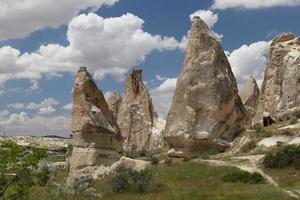 Rock Formations in  Cappadocia photo