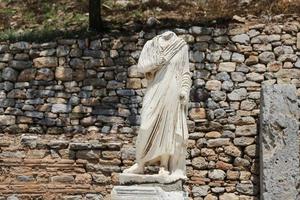 Statue in Ephesus Ancient City photo