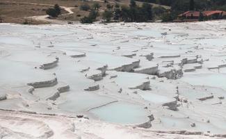 Travertines in Pamukkale photo