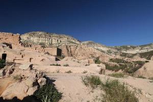 Ruins in Cavusin Village, Cappadocia photo