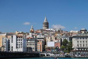 Karakoy and Galata Tower in Istanbul photo