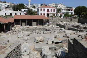 mausoleo de halicarnaso en bodrum, turquía foto