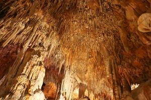 Formations in Damlatas Cave, Alanya, Antalya, Turkey photo