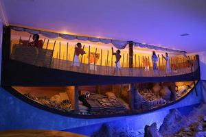 recreación de un lagan en el museo del castillo de bodrum foto