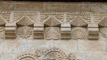 Decoration of a building in Avanos Town, Turkey photo