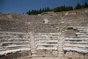 teatro de la antigua ciudad de efeso foto