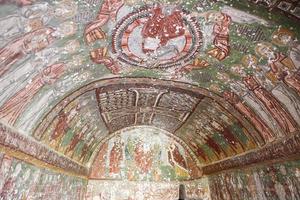 Purenli Seki Church in Ihlara Valley, Turkey photo