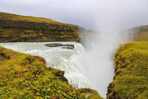 Gullfoss Waterfall in Iceland photo