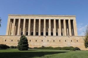 Anitkabir mausoleum of Mustafa Kemal Ataturk in Ankara photo