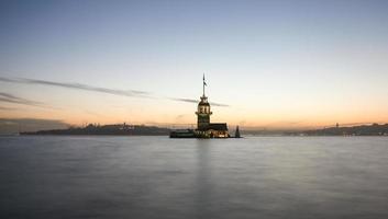 Maidens Tower in Istanbul, Turkey photo