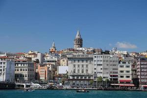 Karakoy and Galata Tower in Istanbul photo