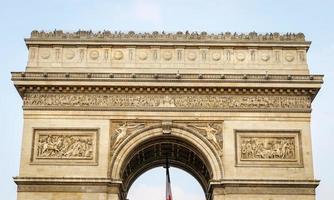 Arc de Triomphe in Paris, France photo