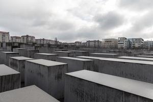 monumento a los judíos asesinados de europa en berlín, alemania foto