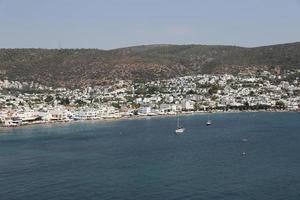 Bodrum Town in Aegean Coast of Mugla, Turkey photo