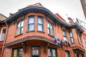 Old House in Fener District, Istanbul, Turkey photo