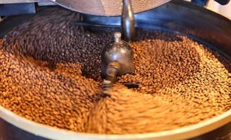 Green Coffee Beans Roasting photo