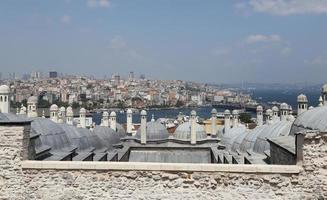 Galata and Karakoy district in Istanbul photo