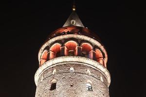 Galata Tower in Beyoglu, Istanbul City, Turkey photo