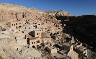 Houses in Cavusin Village, Nevsehir, Cappadocia photo