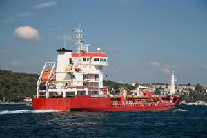 Tanker Ship in sea photo