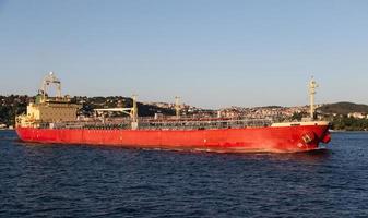 Tanker Ship in sea photo