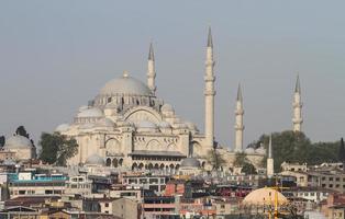 Suleymaniye Mosque in Istanbul City photo