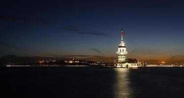 Maidens Tower in Istanbul, Turkey photo