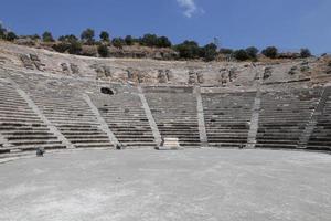 Theatre of Halicarnassus in Bodrum, Turkey photo