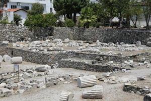 Mausoleum at Halicarnassus in Bodrum Town photo