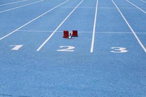 Numbers on running Field photo