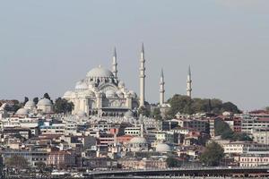 Suleymaniye Mosque in Istanbul City photo