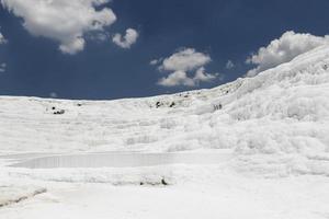 Travertines in Pamukkale photo