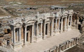 Theater of Hierapolis in Turkey photo