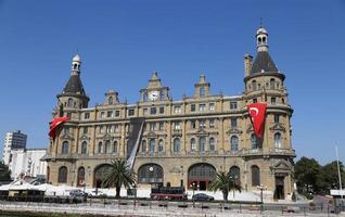 Haydarpasa Train Station in Istanbul City, Turkey photo