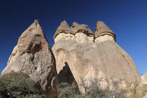 Rock Formations in Pasabag Monks Valley, Cappadocia, Nevsehir, Turkey photo