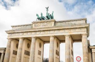 Brandenburg Gate in Berlin, Germany photo