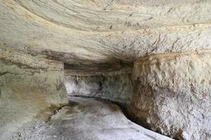 Carved Tunnel in Cappadocia photo