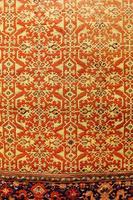 Detail of Turkish Carpet in Istanbul City photo