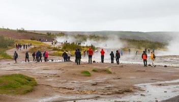 Strokkur Geysir in Iceland photo