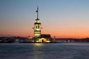 Maidens Tower in Istanbul photo