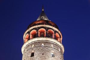 Galata Tower in Beyoglu, Istanbul City, Turkey photo