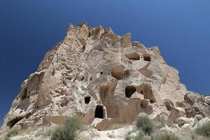 castillo de uchisar en capadocia, turquía foto